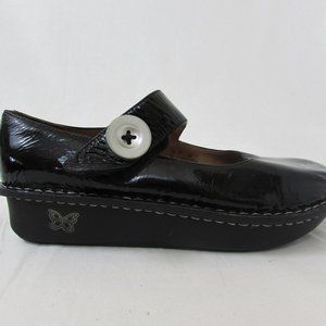 Alegira Paloma Mary Janes Black Clogs Size 40